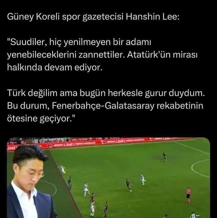 Harika bir tesbit yapmış