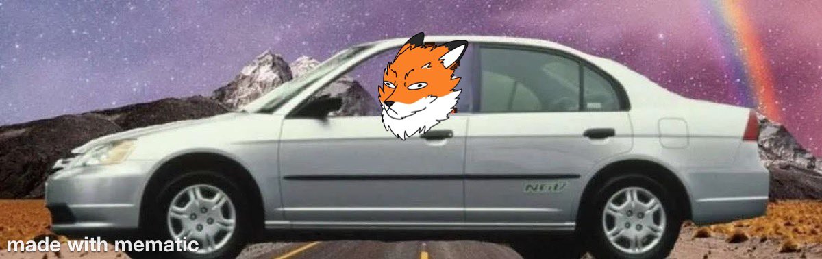 WIMDY in A Gently Used 2001 Honda Civic🦊