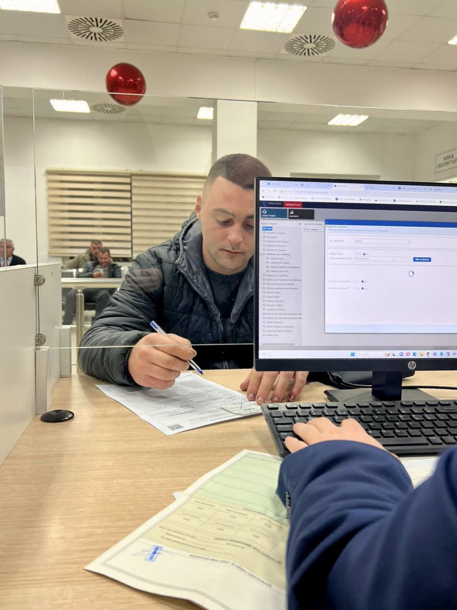 BGonxhja's tweet photo. faturimin dhe praktikat e regjistrimit të mjeteve, por shërbimi u përmbush dhe vijoi normalisht! 😇
ℹ️ Ju rikujtojmë se nesër, datë 30.12.2023 shërbimet mbi detyrimet e mjetit, lejet ndërkombëtare dhe kontrollin teknik, vijojnë rregullisht, 08:00-16:00!
🌐 https://t.co/W9LpnAJsbj https://t.co/INesS0zA9Q