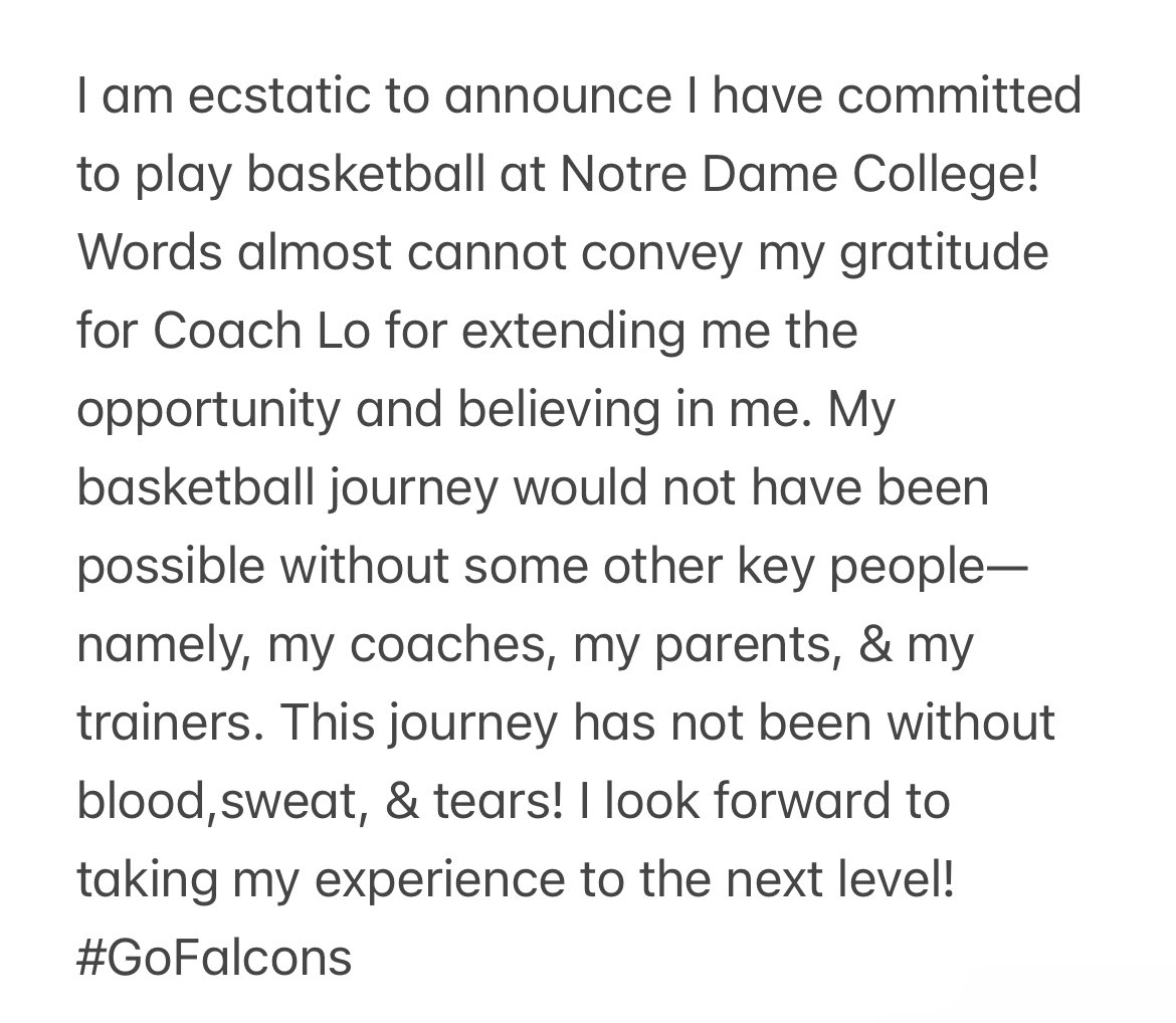Committed!! 💙💛 <a href="/CoachLo_2/">Lauren Macer</a> <a href="/NDCWBB/">NDCWBB</a> <a href="/ScholarAthletic/">Dorian Rowell</a> <a href="/carleywhitney/">Carley Whitney</a>