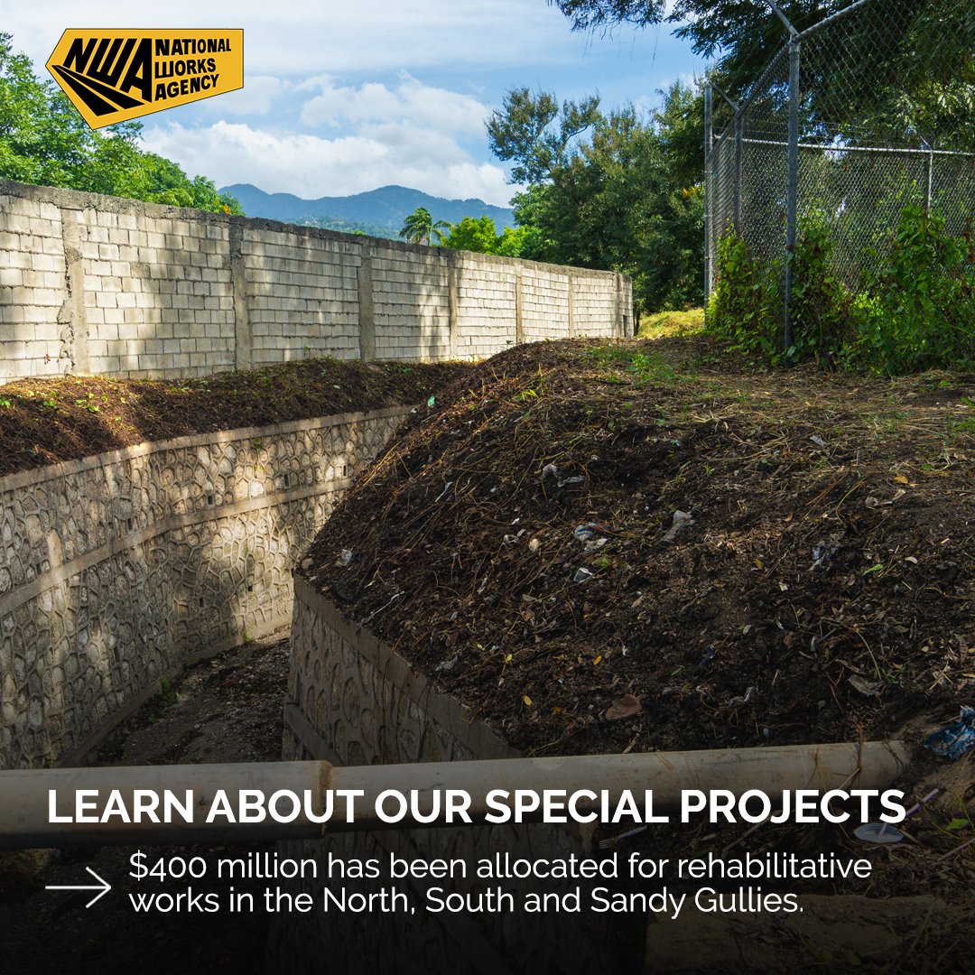 NWA_JA's tweet photo. Big news!
$400 million has been allotted for special projects, including rehabilitation of the North, South and Sandy Gullies. 🚧
Remember to keep your communities clean. Do not dump waste in gullies and cause damage or blockage.
#NWA #ChristmasProgramme #Works https://t.co/aL8p72rdAS
