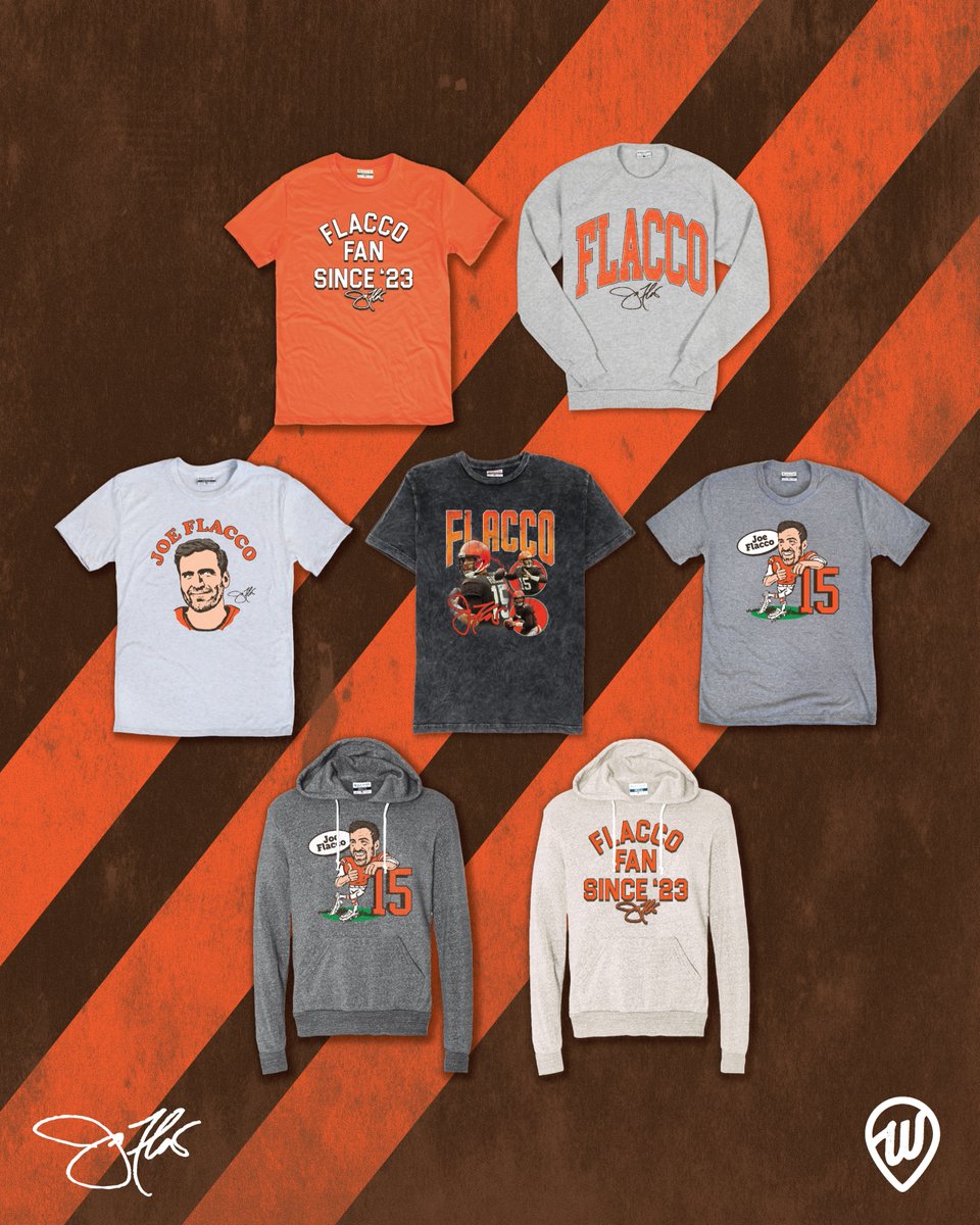 💥JOE FLACCO Officially Licensed Collection is HERE! 💥
whereimfrom.com/product-catego…

#JoeFlacco #cleveland