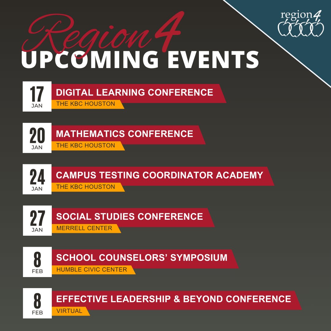 Region 4 ESC tweet media