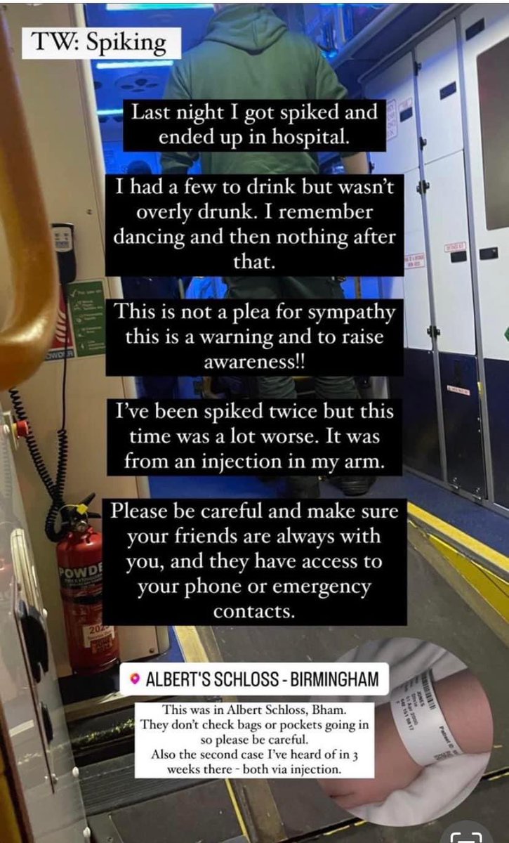 jj2210's tweet photo. In #Birmingham last night 28/12 yet another #Spiking at #AlbertSchloss Restaurant @JamesCleverly @RishiSunak @Conservatives Not funny & not acceptable & requires ACTION! Citizens deserve to be #KeptSafe by #HomeSecretary!! #Resign https://t.co/EsTawILfg9