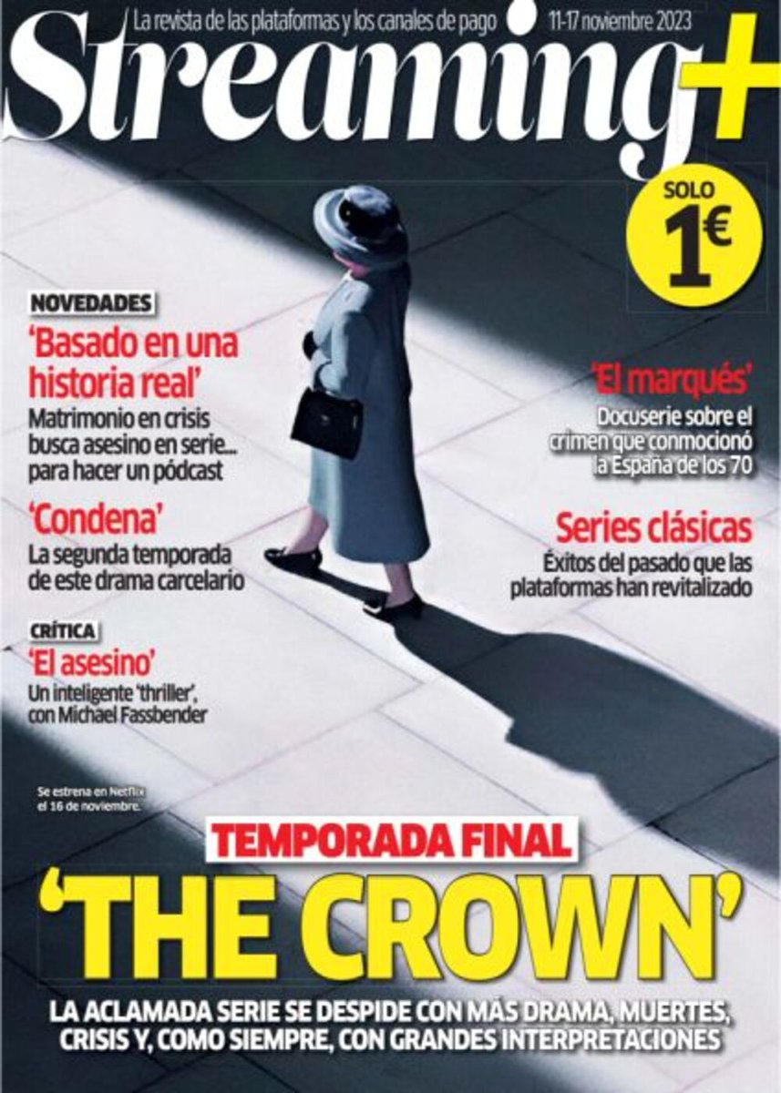 ColeccionTV's tweet photo. También tenemos las portadas 2023 de #StreamingPlus que aparte de ir incluida en #Supertele y #Teleprograma también se publica digitalmente desde el verano. @jordicasanova
https://t.co/ErrAEjfVJf https://t.co/LqFrwSCUJ0