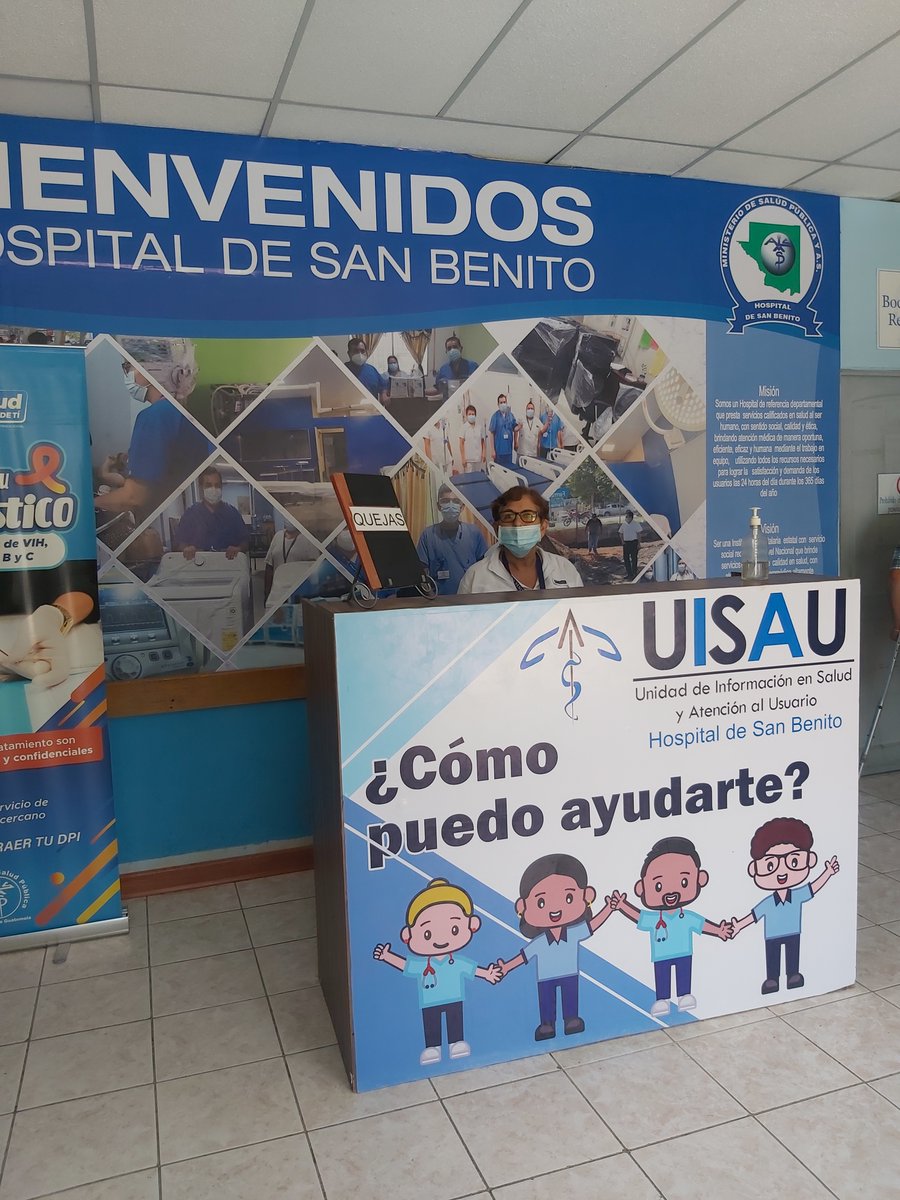 MinSaludGuate's tweet photo. El #MSPAS continúa con el fortalecimiento de la atención a la población guatemalteca en servicios de salud, prueba de ello es la implementación de las Unidades de Información en Salud y Atención al Usuario - #UISAU - en los 48 hospitales de la red nacional. 🏥💯 https://t.co/aA9BNaiSxv
