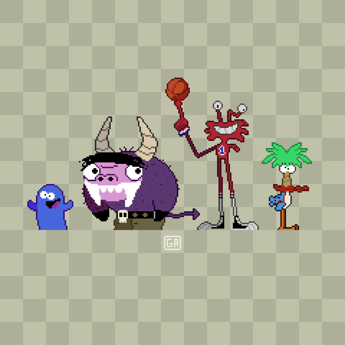 GabrielMFerrar1's tweet photo. Pixel art -
Foster's House of Imaginary Friends.
Mansão Foster para Amigos Imaginários.
#pixelart #pixel #pixelcartoon #pixelcharacter #cartoonnetwork #fosterhouse #mansãofoster #aseprite https://t.co/DuWdpVluWU