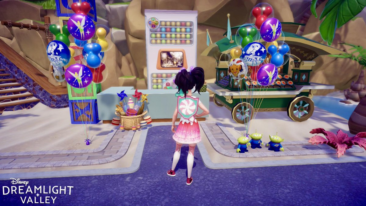 CozyitUp_Lily's tweet image. My dazzle beach boardwalk theme park! Motivated by this week’s dreamsnap. Part 1! @DisneyDLV #ddlv #ddlvcommunity #disneydreamlightvalley #ddvcommunity