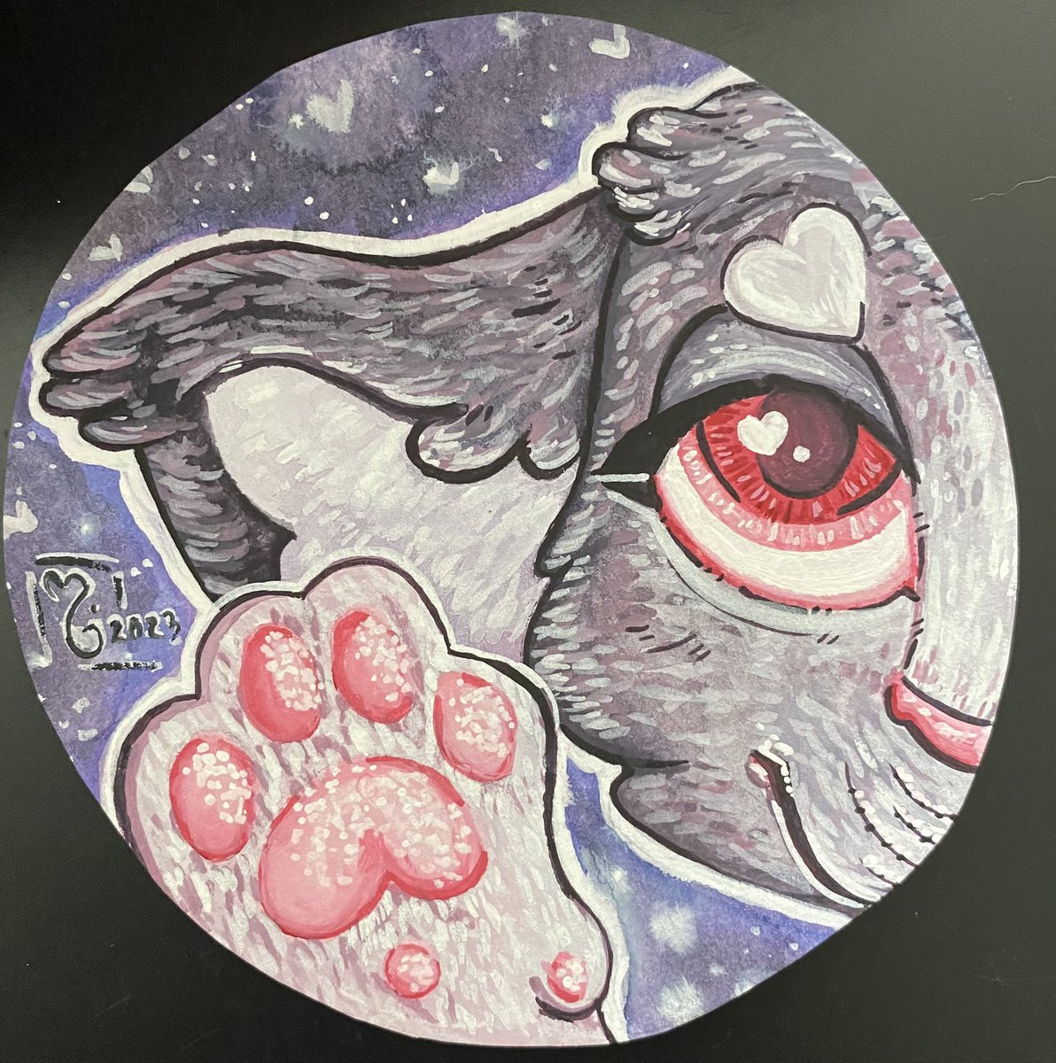 Corpsepicker's tweet photo. Its been so long since i had gouache to play with 😍 #painting #gouache #doodle #traditionalart #cat https://t.co/wG7hZzxa4e