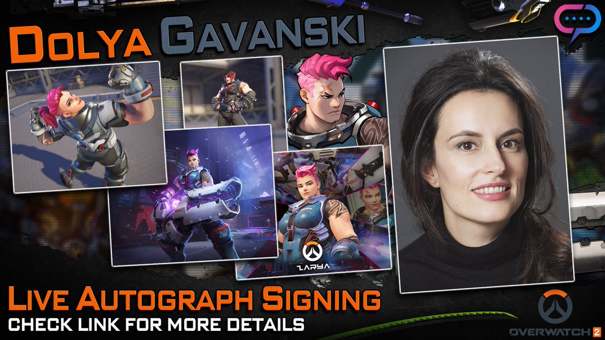 Streamily (@streamilylive) on Twitter photo The Talented Dolya Gavanski Will be Signing Autographs LIVE on January 16th!! <a href="/dolygavanski/">Dolya Gavanski</a>
Known for their incredible performance as Zarya in Overwatch!!
Be sure to get a print to see it signed LIVE!!
Check the link for more info- hubs.la/Q02dVR0m0
#Overwatch #Zarya" The Talented Dolya Gavanski Will be Signing Autographs LIVE on January 16th!! <a href="/dolygavanski/">Dolya Gavanski</a>
Known for their incredible performance as Zarya in Overwatch!!
Be sure to get a print to see it signed LIVE!!
Check the link for more info- hubs.la/Q02dVR0m0
#Overwatch #Zarya"