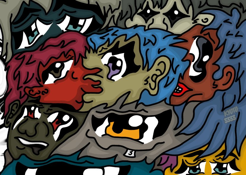 kyotoisntsafe's tweet photo. Different faces different stories
#rap #rappers #rapper #manga #music #anime #artist #artwork #art #drawings #drawing #draw #thankyoukyotoisntsafe #digitalart #digitalartist #digitalartwork #faces #crazyart #insaneart #artistic #faceart #crazyfaceart #monster #scaryart https://t.co/DIqvIRDoUS