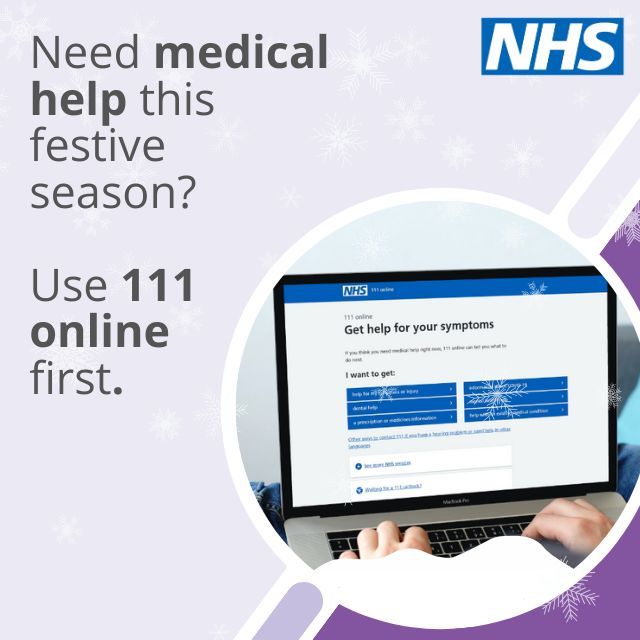 HullHospitals's tweet image. Looking forward to the holidays?

If you need urgent medical help but it’s not an emergency, contact your GP practice as normal when open, or use 111.nhs.uk