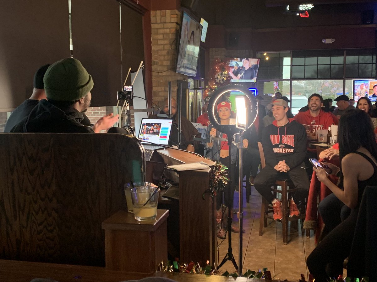 balls847's tweet photo. @Menace2Sports filling up Yogis today for a Game day show! Thanks @CoachZachSmith @KristopherDrew_ for a great time! https://t.co/zXVYkqNo7V