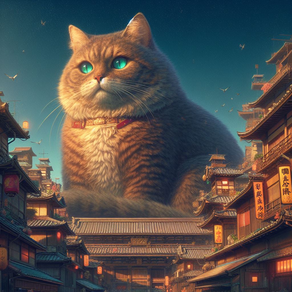 rayaan_kazuki's tweet photo. "The giant Tokyo cat" (#2)
---
#art #digitalart #ai #aiart #digitalaiart #artgallery #artwork #artificialintelligence #digitalart #creativity #digitalartist #artificial #digitalfanart #digitallyart #creativityforlife #digitalartgallery 📷
📷 https://t.co/cXXI71LdCn