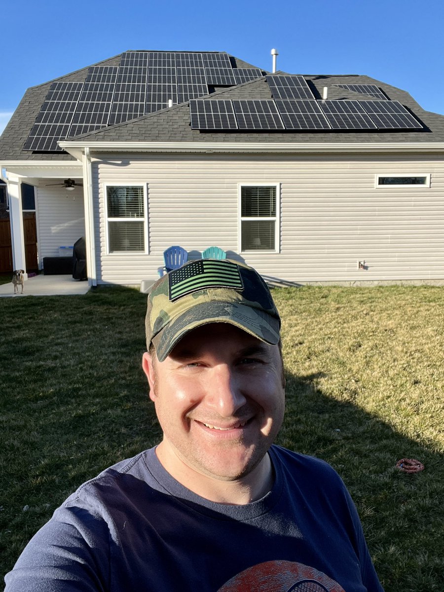 afadunn's tweet photo. @JaMikeyMike @Noahpinion This! I really want to see rooftop solar become a status symbol. People need to flex that they have it and subtly imply that other people should get it just like with shoes or cars or bags or watches. https://t.co/X2oBzcI262