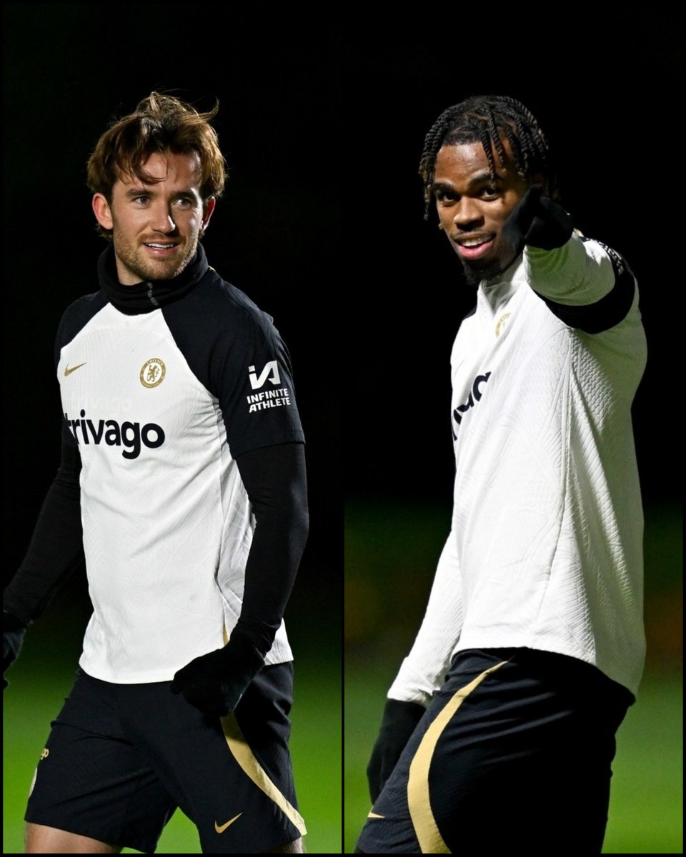 Ben Chilwell and Carney Chukwuemeka were out on the grass as they continued their respective recoveries from injury.

~ <a href="/ChelseaFC/">Chelsea FC</a>
