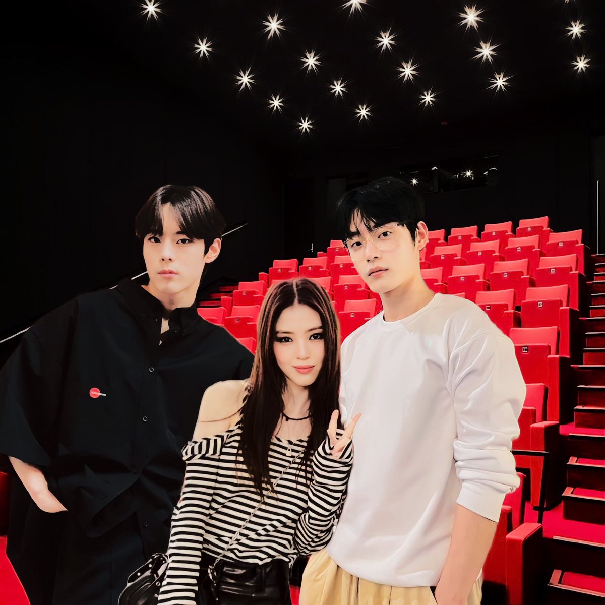 soxeruez's tweet photo. ⠀
  ⠀🕊️-͞✰͜sᦅxᧉːrūᧉzংdᨡilyሪupdᨡteꜜ
işte karşınızda sowoongbin üçlüsü! 🧏🏻‍♀️ aralarına son kez de girebildiğim için içimde hiçbir pişmanlık olmadan ayrılacağım. ㅋㅋ😝 ne de olsa balayında yeterince baş başa kalacaklar.. 🤫
     ₊🦋၇ẜrɔm்so͟͞滿月xᧉᧉ❭❬29th⇲⃕ dec❫
⠀ https://t.co/vTVN9VGjN2