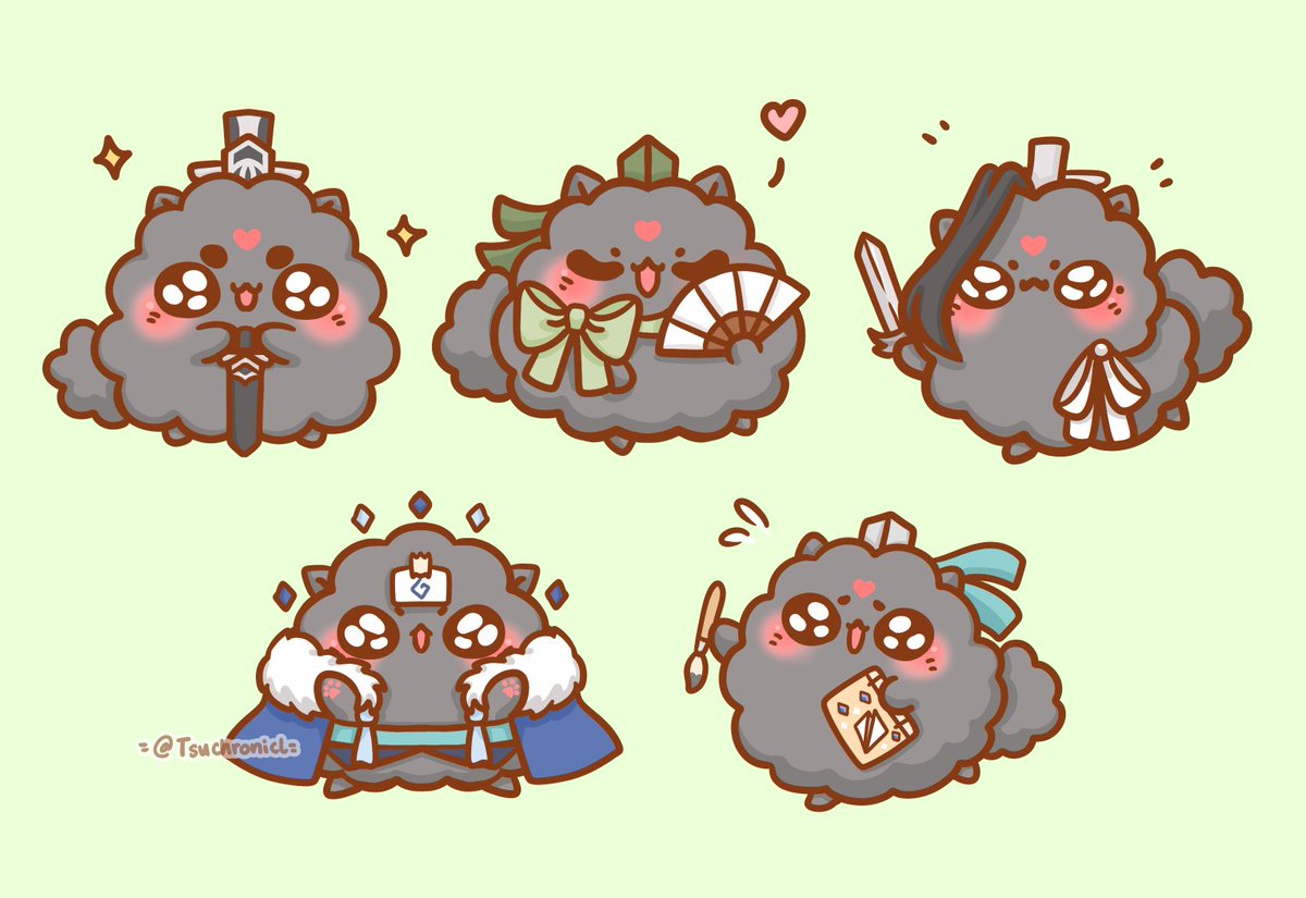 Tsuchronicl's tweet photo. They've multiplied??!!
allow me to introduce you to bing-beijun, bing-plane, and bing-qingyuan

#svsss #mxtx https://t.co/9IMmzNjJUn