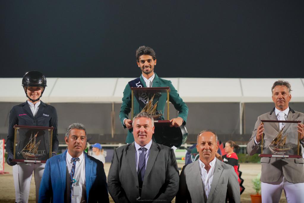 A_almobty's tweet photo. شوط الجائزة الكبرى ،، بطوله العين الدوليه ٣* ،، بطوله مؤهله ل كأس العالم ل الفروسيه ،، لله الحمد والمنه … https://t.co/m5l3TWuGAv