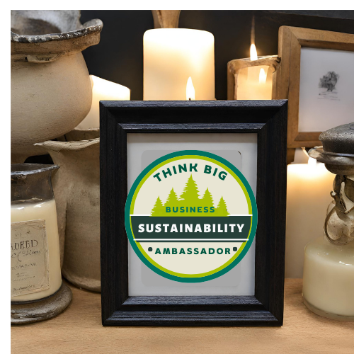 Want to show your customers how sustainable you are? 

Get your Business Sustainability Ambassador badge! It's free for a limited time!  
1-hr mini-course teaching an introduction to business sustainability. You may be more sustainable than you realize. 
thinkbigprogram.com/courses/sustai…