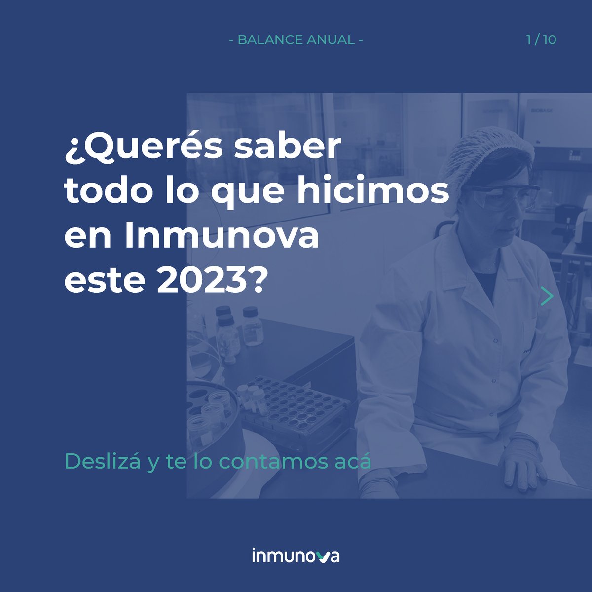 inmunova's tweet photo. Desde @inmunova , despedimos un año cargado de buenos resultados y recibimos uno nuevo en el que seguiremos trabajando para encontrar soluciones innovadoras a problemas de salud sin tratamiento en el mundo 👇👇👇 https://t.co/K2KN6yGJkm