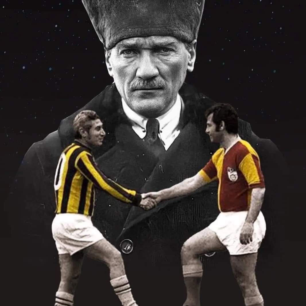 SİZİNLE GURUR DUYUYORUZ! 🇹🇷

Cumhuriyetimizin 100. yılında Mustafa Kemal ATATÜRK'ün ilkelerini ve İstiklal Marşı'mızı koşulsuz sahiplenerek Arabistan’a ve tüm dünyaya adeta ders veren Fenerbahçe ve Galatasaray Kulüplerini yürekten tebrik ediyorum.