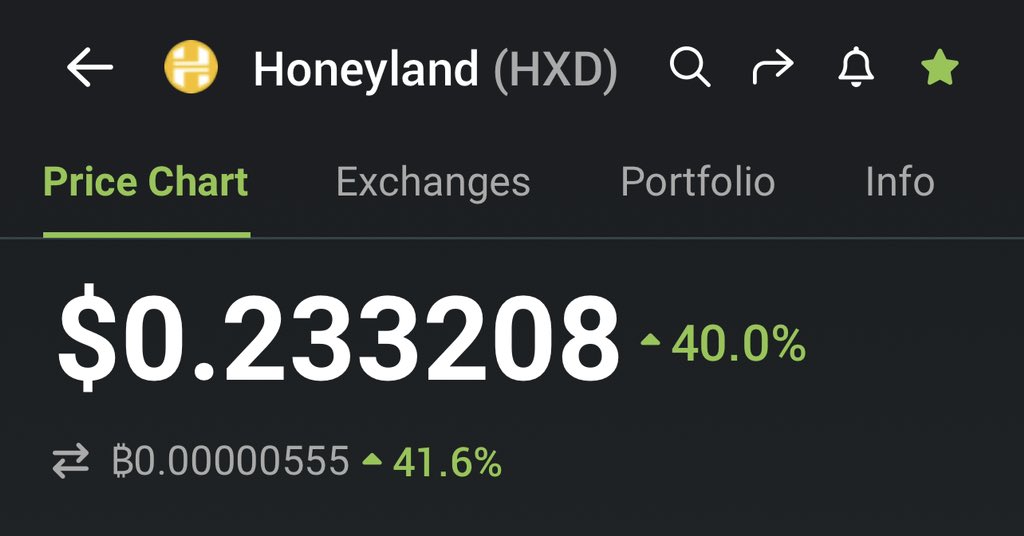 $HXD reached a new all time high today

The best and most exciting part is that $HXD has only just begun

An exciting crypto game on the apple AppStore and Google playstore but still not any centralized exchange is actually a bullish enough Thesis

We are now in price discovery.