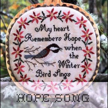 NEW at crossed-hearts.com!

Hope Song Cross Stitch Pattern by Heartstring Samplery.

#crossedxhearts #crossedxheartschristmas #crossstitchchristmas #crossstitch #crossstitchpattern #crossstitchchart #heartstringsamplery