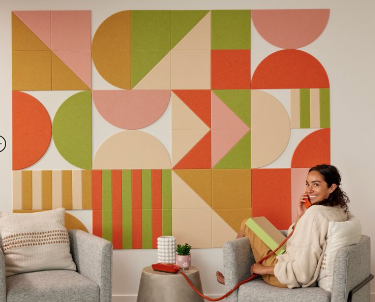 Looking for a wall treatment to bring It's a Small World home?  feltright.com/products/taffy