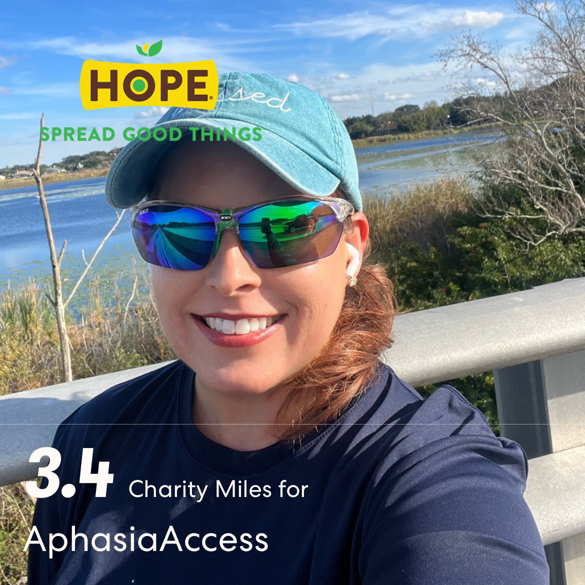 3.4 ⁦<a href="/CharityMiles/">Charity Miles</a>⁩ for ⁦@AphasiaAccess⁩