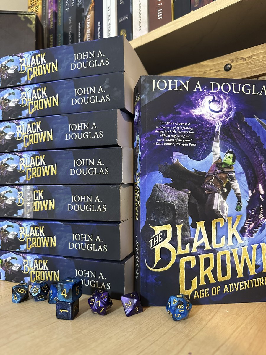 The Black Crown has sold 233 copies since release.
155 Kindle books &amp; 78 paperbacks.
My sincerest thanks to everyone who took a chance and gave my love letter to epic Fantasy a look.

Look forward to next year. Age of Adventures II: The Lionheart will drop in 2024.