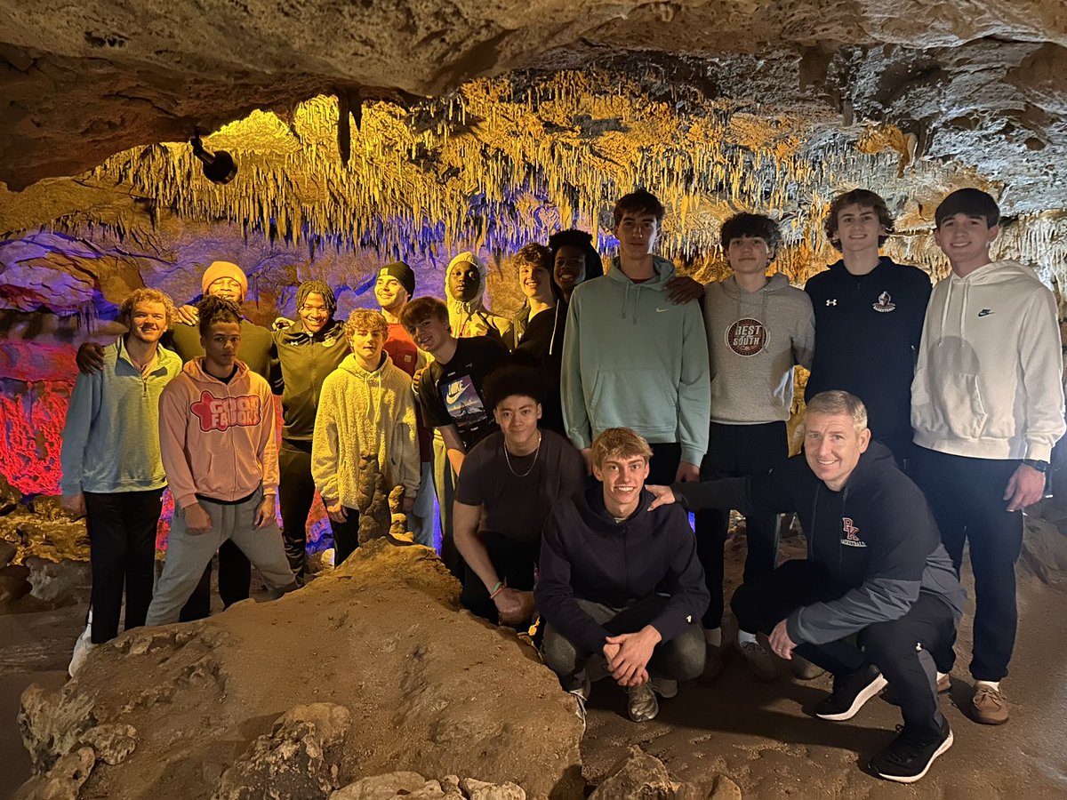 Great visit today to Florida Caverns State Park during our trip to Chipola for the Optimist Invitational!