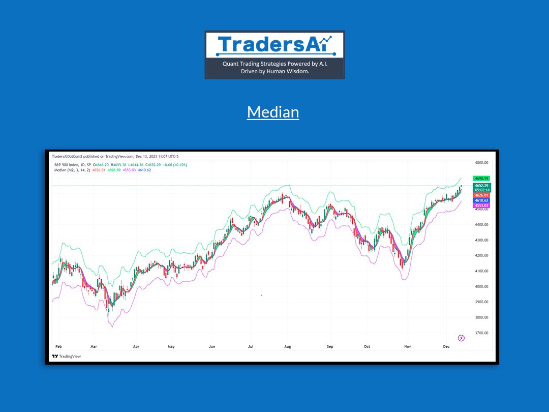 _Traders_ai's tweet photo. Balancing market data with the Median indicator. A central point for smarter analysis and decision-making. #median #marketanalysis #tradingstrategy #financialmarkets #datacentralization #tradingtips #investingwisdom #balanceddecisions https://t.co/QYx5YdmQSf