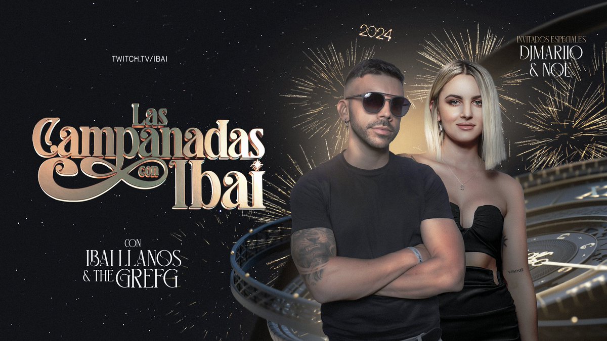 Teníamos una sorpresa para las campanadas 2024.

Duo mostoleño histórico. <a href="/DjMaRiiO/">DjMaRiiO</a> <a href="/noe9977/">N o e 9 9 7 7 .</a> 

Dj Campana.