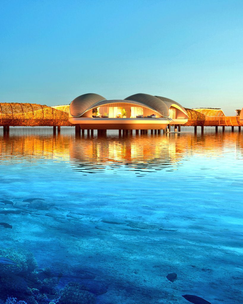 Soon In Saudi Arabia:

Nujomah, the Ritz-Carlton Reserve, in the Red Sea 🇸🇦🤩🏝️