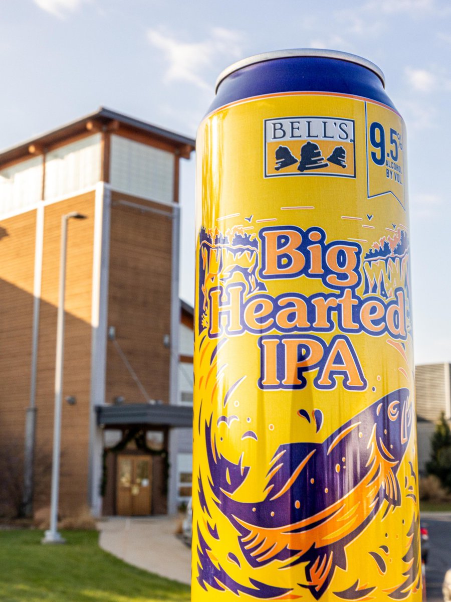 Big Heart. Bold flavor. Can’t lose. As one of y’all so kindly put it: this beer rips 🙌 Get ready for 6-packs and 19.2’s of an Imperial IPA perfectly balanced with slight bitterness and citrus hop aromas. Great Lakes region 👉 peep our Beer Finder: brnw.ch/21wFH0v