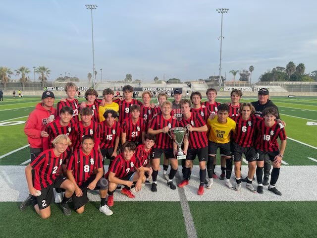 Another great performance and result as Triton Boys’ Soccer, down a goal, comes back to defeat Perry HS (defending AZ State Champs) 2-1 to win SoCal Nike Tournament! Jake Poole &amp; Jonah Levandofsky with the goals! Tritons remain unbeaten on season.👍💪⚽️🏆⁦<a href="/ocvarsity/">ocvarsity</a>⁩