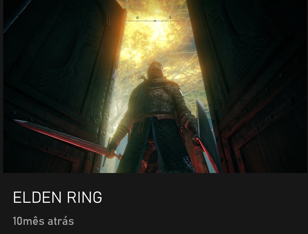 ernestogomesjr's tweet photo. Há 10 meses atrás eu iniciava no Elden Ring! O jogo é tudo isso mesmo, depois de 178 horas jogadas, posso dizer que valeu cadê segundo e cada sofrimento. 🙌🙌 #ELDENRING #GOTY22 ❤️ https://t.co/dFJDc0J8rd