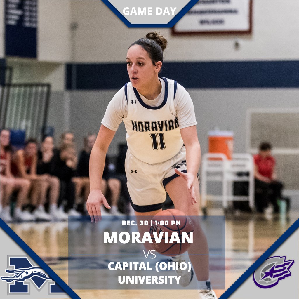 GAME DAY!!! <a href="/moravianwbb/">Moravian WBB</a>   hosts non-conference opponent Capital (Ohio) University in the championship game of the Steel Club Classic. The game is set to tip off at 1:00 p.m. in Johnston Hall #HoundEm