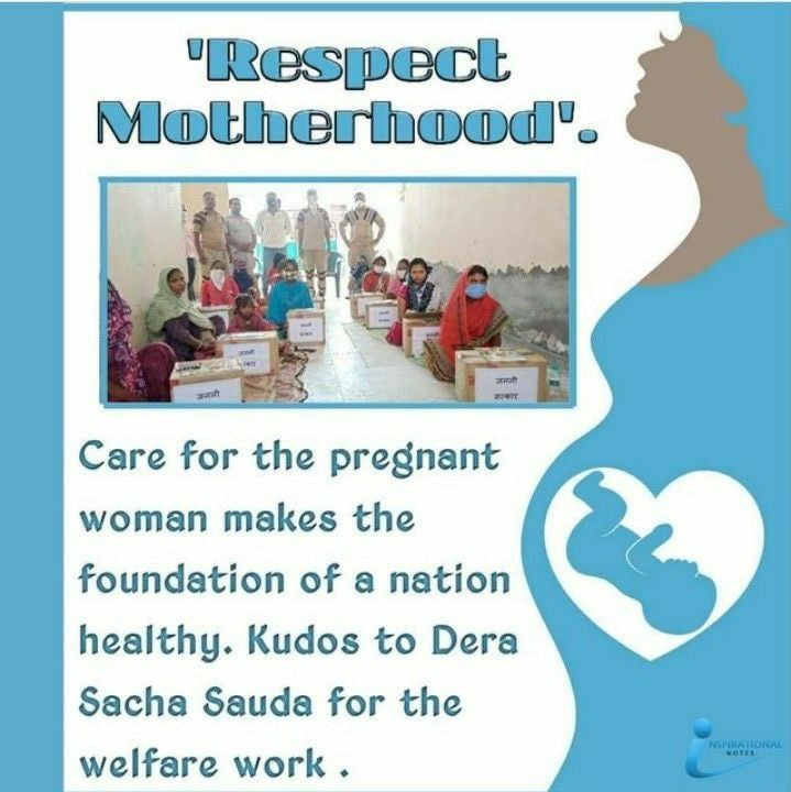 #RespectMotherhood!

In the absence of a healthy diet & medicine, manh women lose their children during pregnancy. 

To help these mothers, Dera Sacha Sauda volunteers working hard & providing nutrition food & medicine under the 'SAFEMOTHERHOOD' Campaign started by राम रहीम Ji.