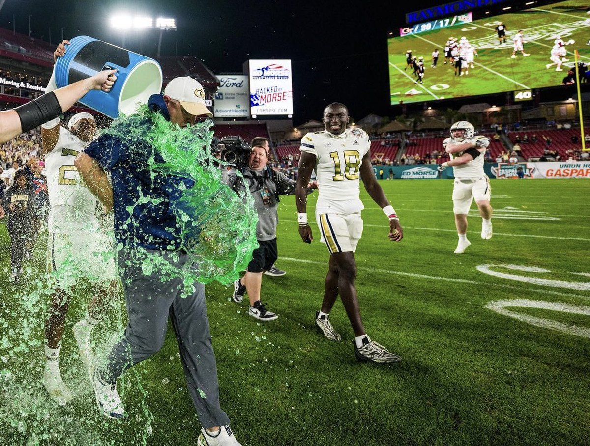 PatienceSatty's tweet photo. It’s already been a whole week since Georgia Tech Football went down as Gasparilla bowl CHAMPIONS 🤩🤩🙌🏻🙌🏻 https://t.co/hz3Gk6Bkuk