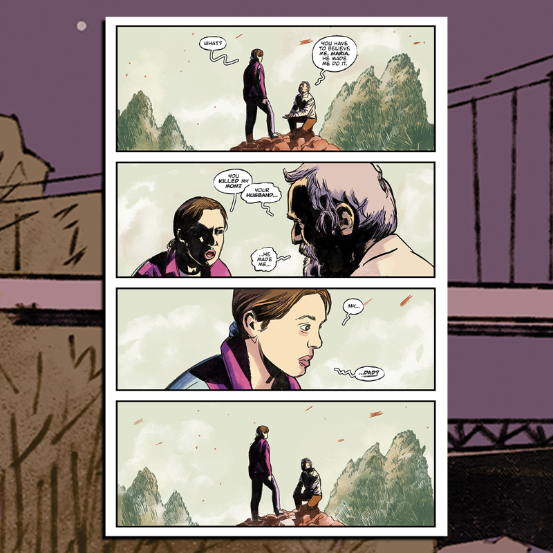 boomstudios's tweet photo. Here's a smoldering sneak peek at SLOW BURN #4 by writer @olliemasters, artist @PierL_Minotti, colorist @AlexSant88, and letterer @HassanOE.

#FinalOrderCutoff 𝐢𝐬 𝐍𝐄𝐖 𝐘𝐄𝐀𝐑'𝐒 𝐃𝐀𝐘!

A/C: Matt Taylor NOV230065/67 
B: Goran Sudzuka NOV230066
D: @gabrielhardman NOV230068