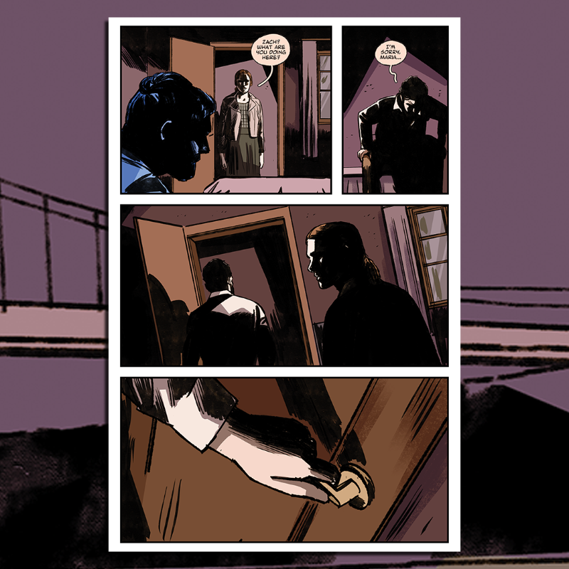 boomstudios's tweet photo. Here's a smoldering sneak peek at SLOW BURN #4 by writer @olliemasters, artist @PierL_Minotti, colorist @AlexSant88, and letterer @HassanOE.

#FinalOrderCutoff 𝐢𝐬 𝐍𝐄𝐖 𝐘𝐄𝐀𝐑'𝐒 𝐃𝐀𝐘!

A/C: Matt Taylor NOV230065/67 
B: Goran Sudzuka NOV230066
D: @gabrielhardman NOV230068