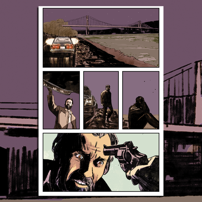 boomstudios's tweet photo. Here's a smoldering sneak peek at SLOW BURN #4 by writer @olliemasters, artist @PierL_Minotti, colorist @AlexSant88, and letterer @HassanOE.

#FinalOrderCutoff 𝐢𝐬 𝐍𝐄𝐖 𝐘𝐄𝐀𝐑'𝐒 𝐃𝐀𝐘!

A/C: Matt Taylor NOV230065/67 
B: Goran Sudzuka NOV230066
D: @gabrielhardman NOV230068