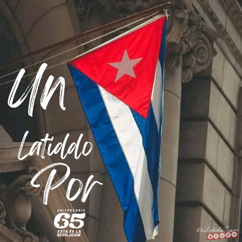 #UnLatidoPor mi hermosa Cuba #EstaEsLaRevolución lograda por valeroso hombre que estuvieron dispuestos a dar su vida en pos de una vida mejor para los cubanos y que es nuestro deber mantenerla bajo cualquier circunstancia #DeZurdaTeam