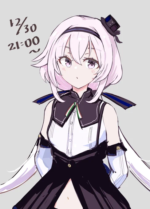 #ピノの自由帳 本日12月30日(土)のピノ様の配信は『21:00～』です!