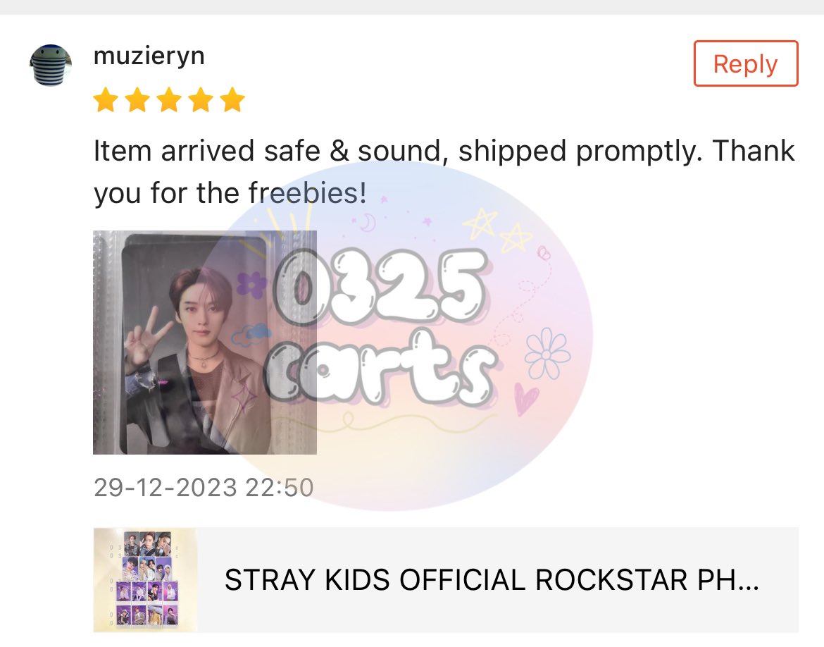 0325carts's tweet photo. #0325cfb buyer feedback from shopee https://t.co/hnbeJK6rri