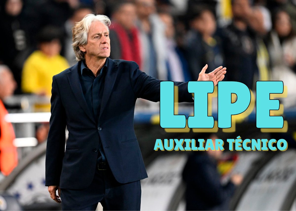UrugauchoFC's tweet photo. SEJA BEM-VINDO LIPE!

Lipe (@lipedomengao) é o novo auxiliar técnico da #ÁguiaDosPampas🦅!

Com passagens pelo @SCPetropolis e @GBDPaulistano, ele assina um contrato até o final de 2024.

Ele fará parte da comissão técnica de Rolocirt, nosso treinador! https://t.co/UAoHiogaKl