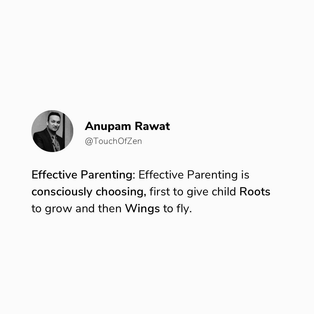 touchofzen's tweet photo. Leadership &amp; Parenting has so much in common. Goal of both is to Build More Leaders.
-
Leaders give Roots of Values &amp; develop Wings of Strengths &amp; Dreams.
-
What are the Values &amp; Strengths you would like to consciously build?
-
#leadership, #parenting, #strengths, #team, #roots https://t.co/D5kgw7klXM