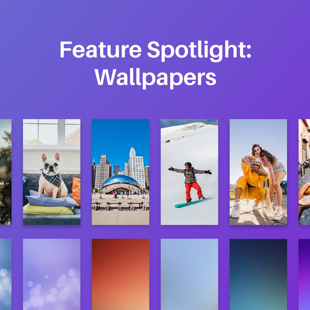 textfreeapp's tweet image. Did you know you can add custom wallpapers to your TextFree main screen and conversations? To find these, head over to your TextFree settings, and scroll down to the bottom where you&apos;ll see &apos;Main Screen Wallpaper&apos; and &apos;Conversation Wallpaper.&apos;

#textfree #pinger #textfreebypinger